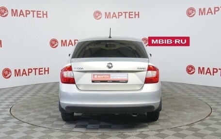 Skoda Rapid I, 2016 год, 1 055 000 рублей, 6 фотография