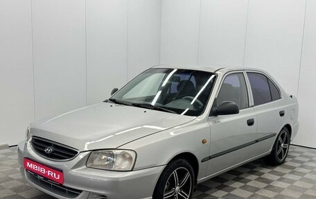 Hyundai Accent II, 2008 год, 450 000 рублей, 1 фотография