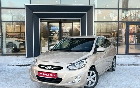 Hyundai Solaris II рестайлинг, 2013 год, 760 000 рублей, 1 фотография