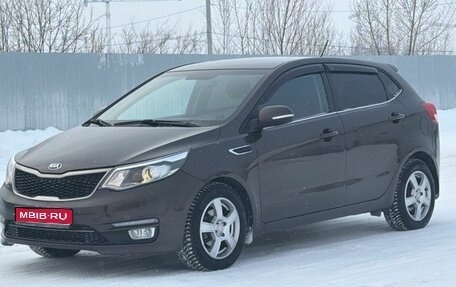 KIA Rio III рестайлинг, 2015 год, 1 077 000 рублей, 1 фотография