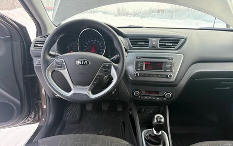 KIA Rio III рестайлинг, 2015 год, 1 077 000 рублей, 5 фотография