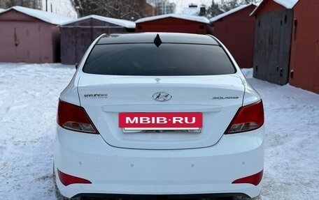 Hyundai Solaris II рестайлинг, 2015 год, 1 100 000 рублей, 4 фотография