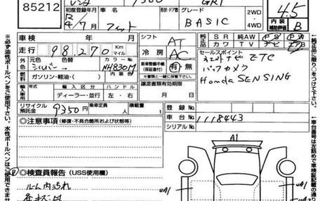 Honda Fit, 2022 год, 1 250 000 рублей, 12 фотография