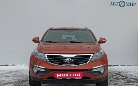 KIA Sportage III, 2013 год, 1 260 000 рублей, 2 фотография