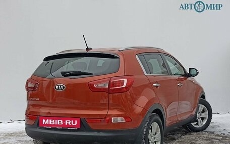 KIA Sportage III, 2013 год, 1 260 000 рублей, 5 фотография