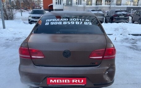 Volkswagen Passat B7, 2011 год, 950 000 рублей, 7 фотография