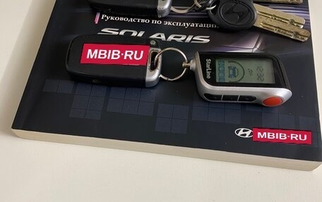 Hyundai Solaris II рестайлинг, 2011 год, 940 000 рублей, 26 фотография
