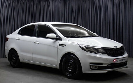 KIA Rio III рестайлинг, 2017 год, 998 000 рублей, 3 фотография