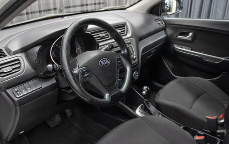 KIA Rio III рестайлинг, 2017 год, 998 000 рублей, 16 фотография