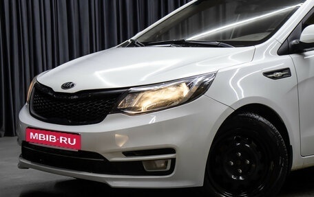 KIA Rio III рестайлинг, 2017 год, 998 000 рублей, 21 фотография