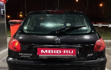 Peugeot 206, 2007 год, 135 000 рублей, 4 фотография