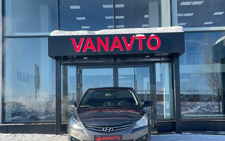 Hyundai Solaris II рестайлинг, 2015 год, 980 000 рублей, 3 фотография