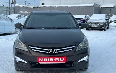 Hyundai Solaris II рестайлинг, 2014 год, 820 000 рублей, 3 фотография
