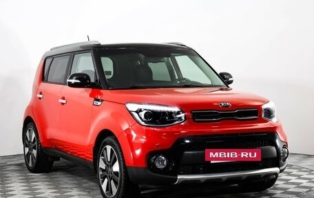 KIA Soul II рестайлинг, 2017 год, 1 949 000 рублей, 4 фотография