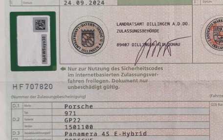 Porsche Panamera II рестайлинг, 2021 год, 14 000 000 рублей, 39 фотография