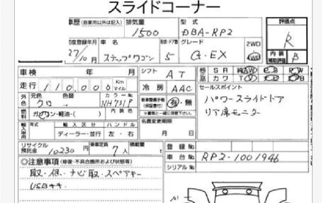 Honda Stepwgn IV, 2015 год, 1 700 000 рублей, 2 фотография