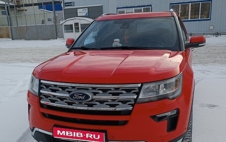 Ford Explorer VI, 2018 год, 3 350 000 рублей, 1 фотография