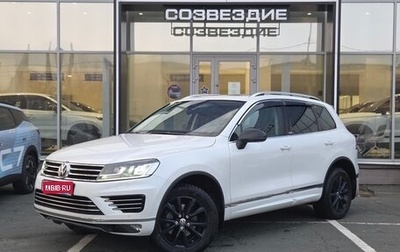 Volkswagen Touareg III, 2017 год, 3 990 000 рублей, 1 фотография