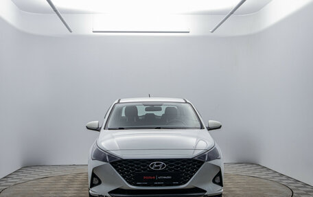 Hyundai Solaris II рестайлинг, 2021 год, 1 090 000 рублей, 2 фотография