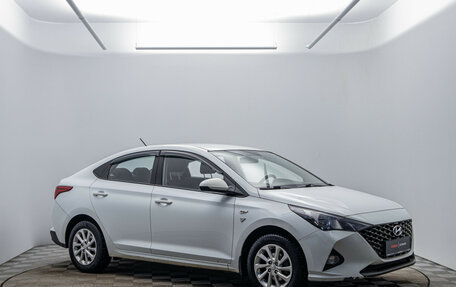 Hyundai Solaris II рестайлинг, 2021 год, 1 090 000 рублей, 3 фотография