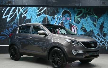 KIA Sportage III, 2015 год, 1 355 000 рублей, 2 фотография