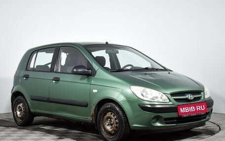 Hyundai Getz I рестайлинг, 2006 год, 280 000 рублей, 3 фотография