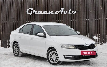 Skoda Rapid I, 2018 год, 1 350 000 рублей, 7 фотография