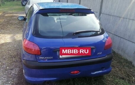 Peugeot 206, 1999 год, 250 000 рублей, 11 фотография