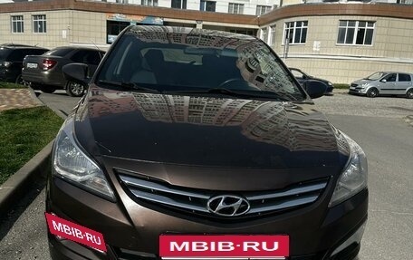 Hyundai Solaris II рестайлинг, 2015 год, 1 020 000 рублей, 9 фотография