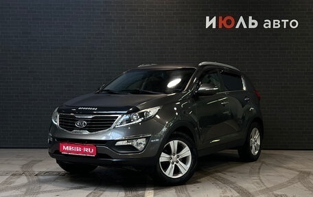KIA Sportage III, 2012 год, 1 379 000 рублей, 1 фотография