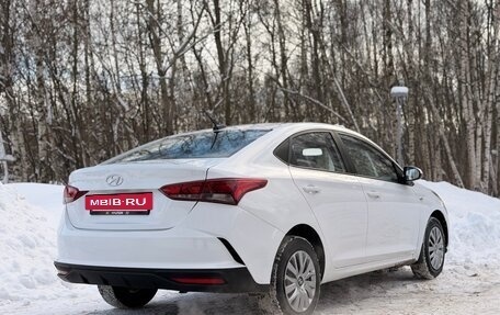 Hyundai Solaris II рестайлинг, 2021 год, 1 100 000 рублей, 13 фотография