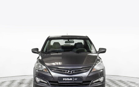 Hyundai Solaris II рестайлинг, 2014 год, 585 000 рублей, 2 фотография