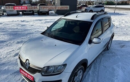 Renault Sandero II рестайлинг, 2017 год, 980 000 рублей, 32 фотография