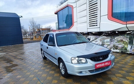 Hyundai Accent II, 2004 год, 375 000 рублей, 1 фотография