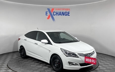 Hyundai Solaris II рестайлинг, 2015 год, 975 000 рублей, 2 фотография