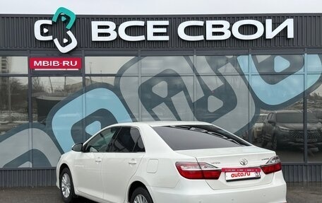 Toyota Camry, 2016 год, 3 067 000 рублей, 3 фотография