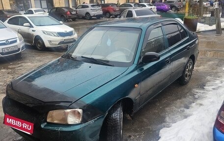 Hyundai Accent II, 2002 год, 190 000 рублей, 3 фотография