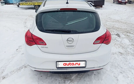 Opel Astra J, 2013 год, 820 000 рублей, 4 фотография