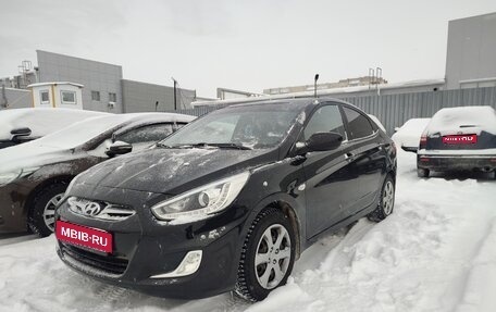 Hyundai Solaris II рестайлинг, 2013 год, 790 000 рублей, 1 фотография