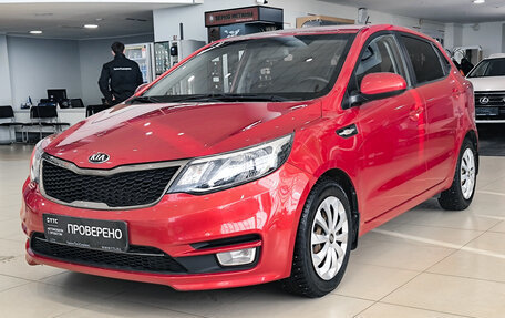 KIA Rio III рестайлинг, 2015 год, 1 220 000 рублей, 5 фотография