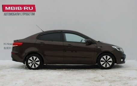 KIA Rio III рестайлинг, 2015 год, 1 079 000 рублей, 4 фотография
