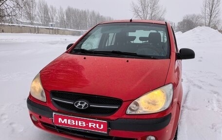 Hyundai Getz I рестайлинг, 2008 год, 455 000 рублей, 1 фотография