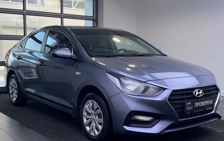 Hyundai Solaris II рестайлинг, 2017 год, 1 049 000 рублей, 3 фотография