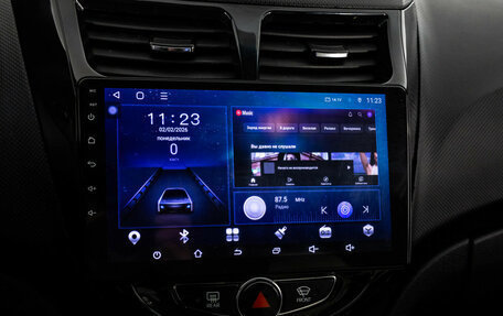 Hyundai Solaris II рестайлинг, 2011 год, 779 000 рублей, 14 фотография