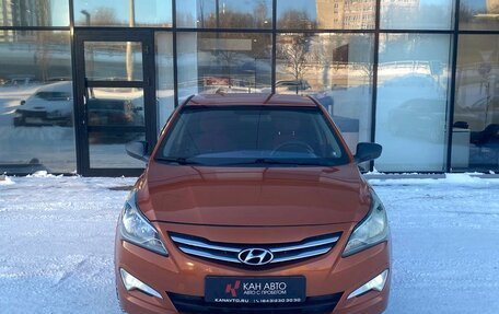 Hyundai Solaris II рестайлинг, 2015 год, 950 000 рублей, 2 фотография