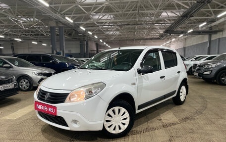Renault Sandero I, 2012 год, 460 000 рублей, 1 фотография