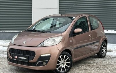 Peugeot 107 I рестайлинг, 2013 год, 425 000 рублей, 1 фотография