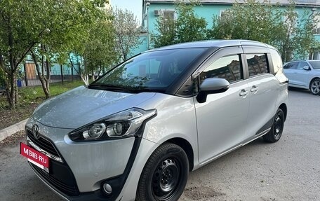 Toyota Sienta II, 2017 год, 1 380 000 рублей, 14 фотография