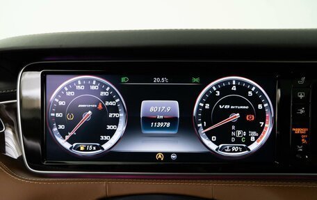 Mercedes-Benz S-Класс AMG, 2014 год, 5 597 077 рублей, 25 фотография