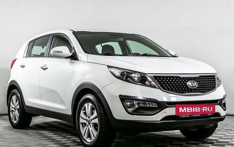 KIA Sportage III, 2015 год, 1 380 000 рублей, 3 фотография
